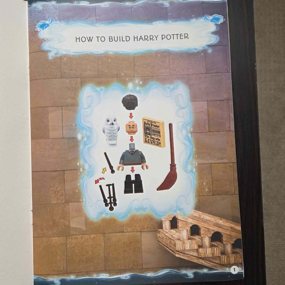 Livre d’activités LEGO Harry Potter À la recherche d’aventures avec figurine