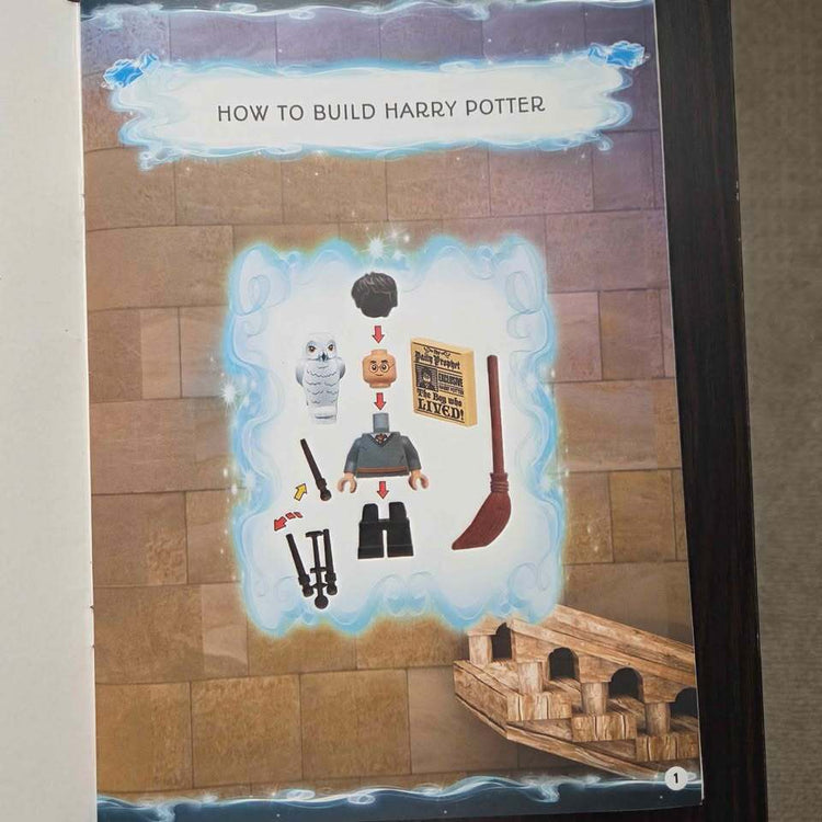 Livre d’activités LEGO Harry Potter À la recherche d’aventures avec figurine