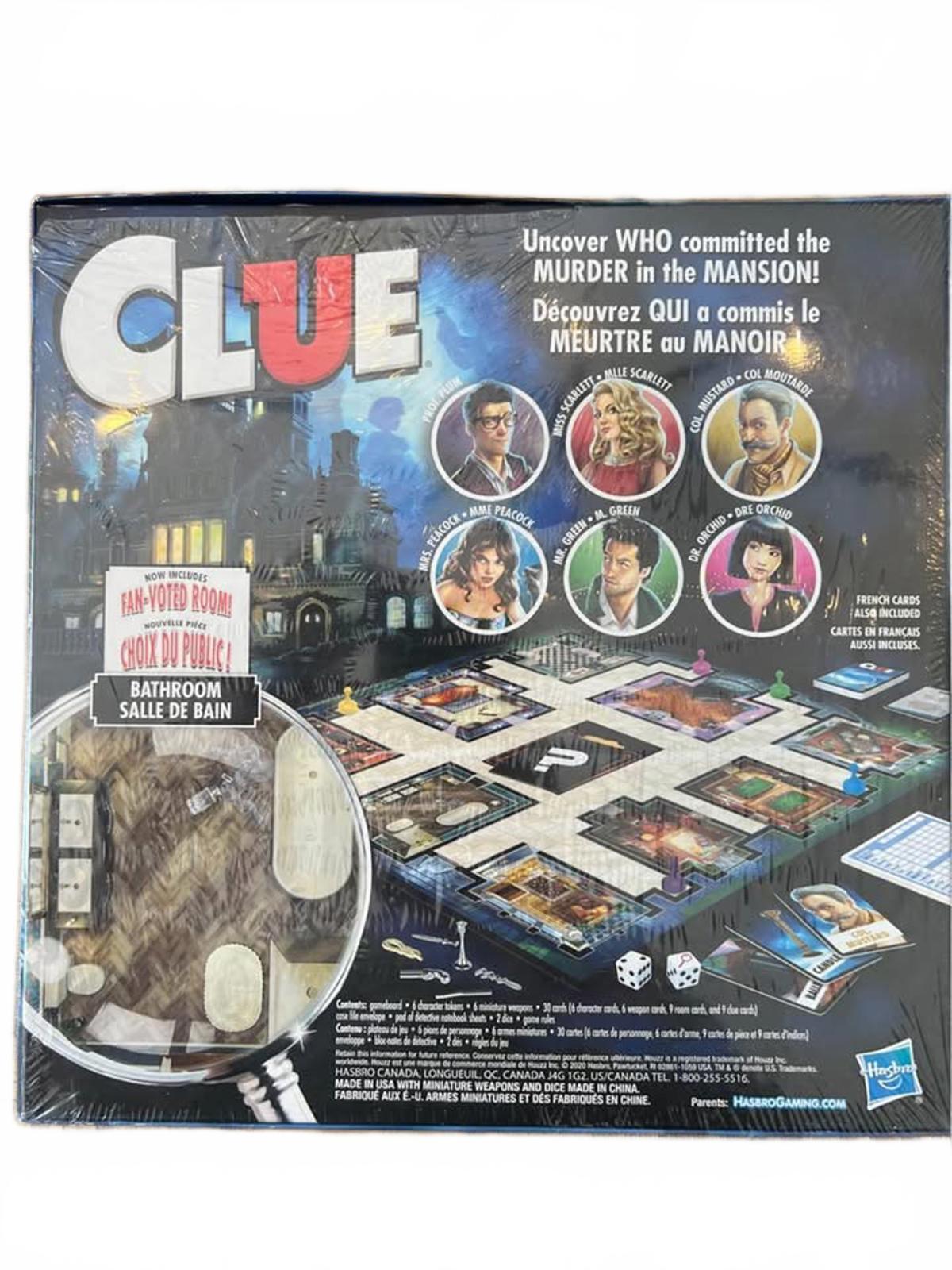 Jeu de société Cluedo – Mystère classique