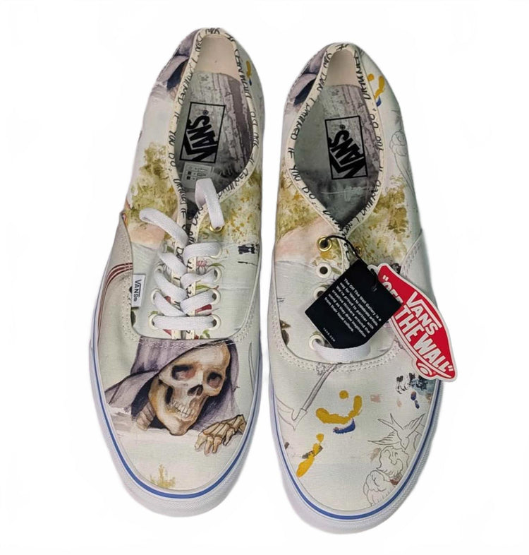 Vans OTW Gallery N. Kostechko x Authentic « imprimé intégral » chaussure/basket pointure 13