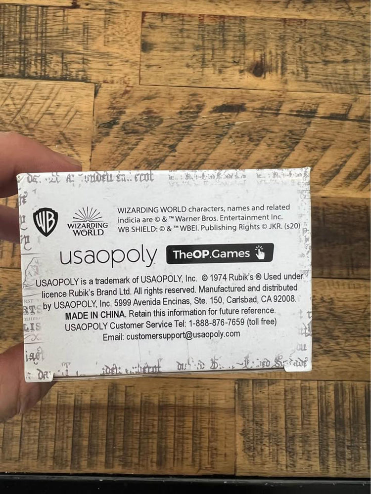 Rubik's Cube Harry Potter  Wizarding World