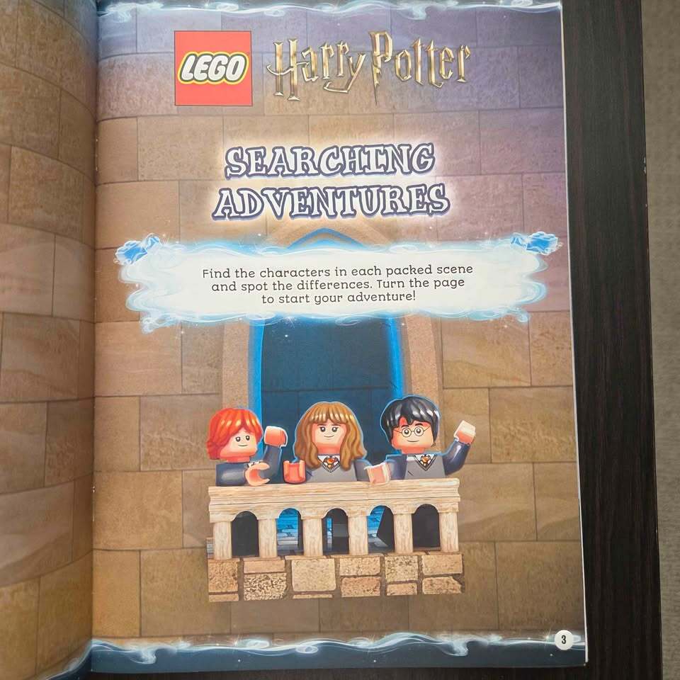 Livre d’activités LEGO Harry Potter À la recherche d’aventures avec figurine