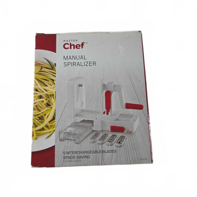 Spiraliseur manuel Master Chef à 5 lames