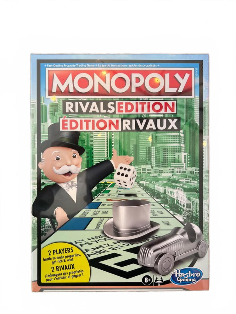 Monopoly Rivals Edition 2-Player Board Game — Hasbro — NWT