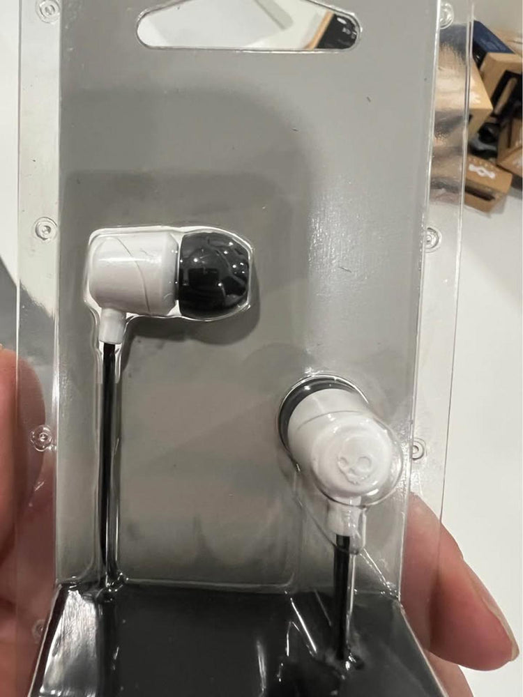 Écouteurs intra-auriculaires Skullcandy Jib avec micro, couleur blanche