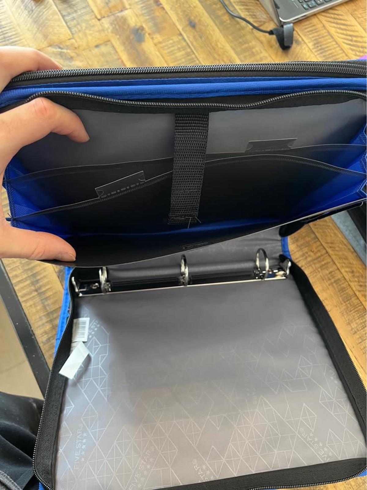Zipper Binder Expandable, 1 1/2 inch