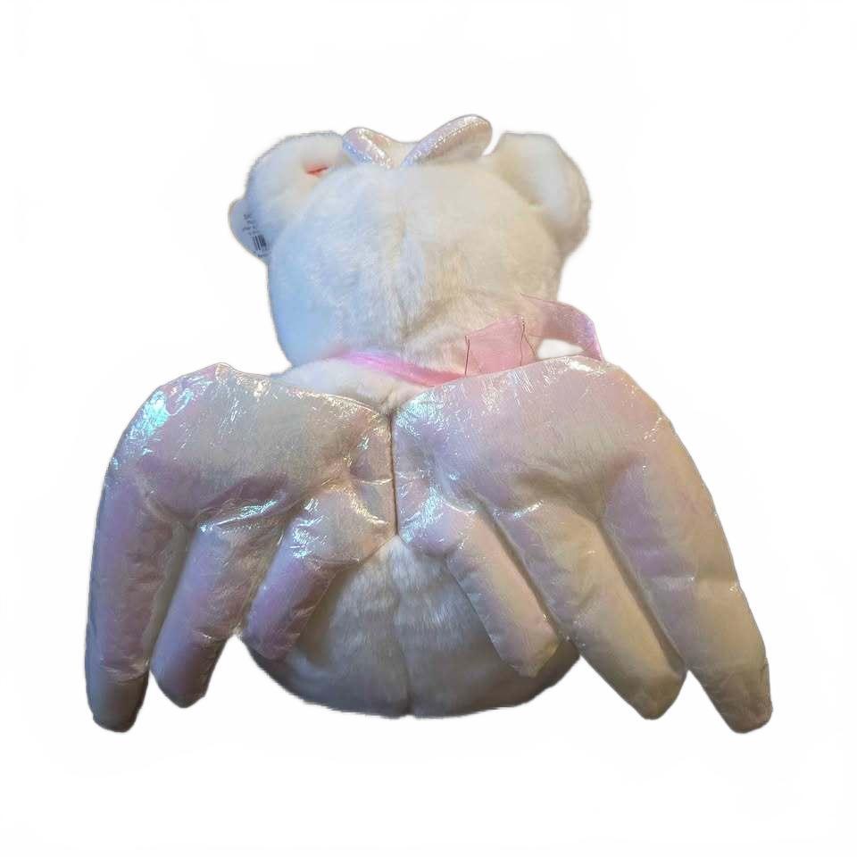 TY Beanie Buddies Halo the Angel Bear plush, NWT