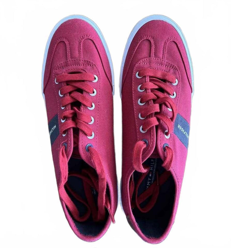 Tommy Hilfiger Men's Pandora Canvas Lace Up Low Top Sneakers Mens size US 10