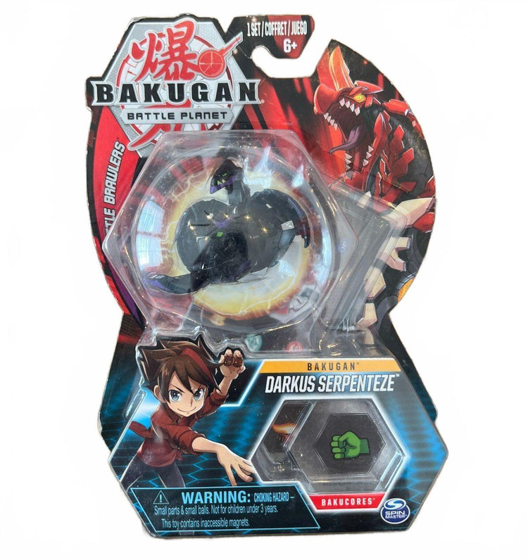 Bakugan Battle Planet Darkus Serpenteze Core Single Pack New Sealed Spin Master