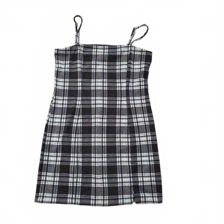 Mini-robe à carreaux noire et blanche Forever 21, taille XL