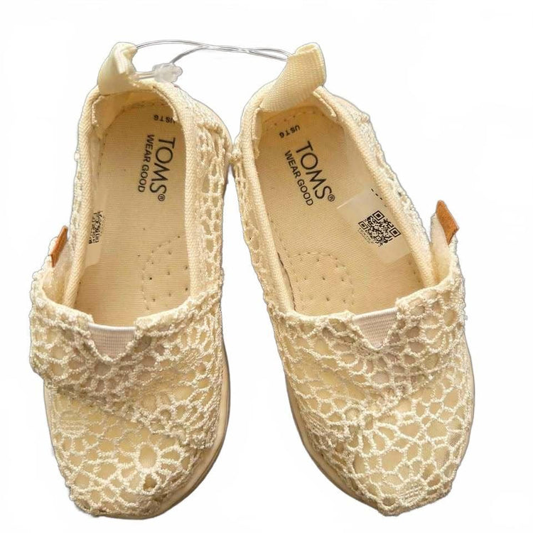 TOMS Lace Alpargata Shoes Size US T6
