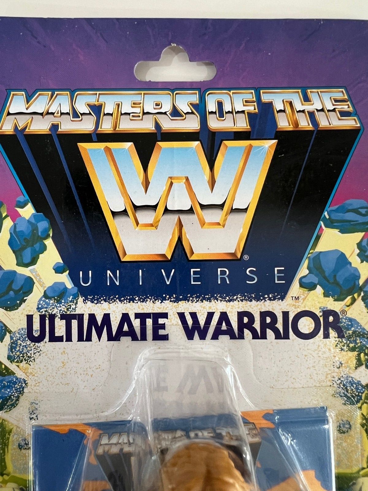 MATTEL Masters of the WWE Universe Ultimate Warrior Action Figure Includes Comic