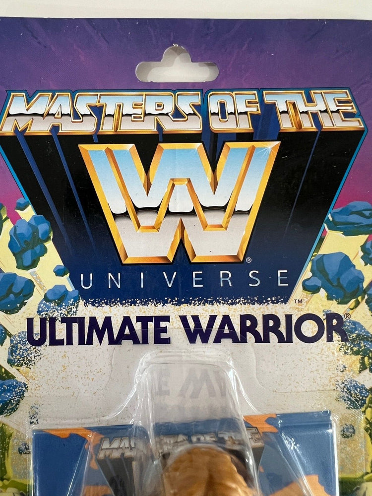 MATTEL Masters of the WWE Universe Ultimate Warrior Action Figure Includes Comic