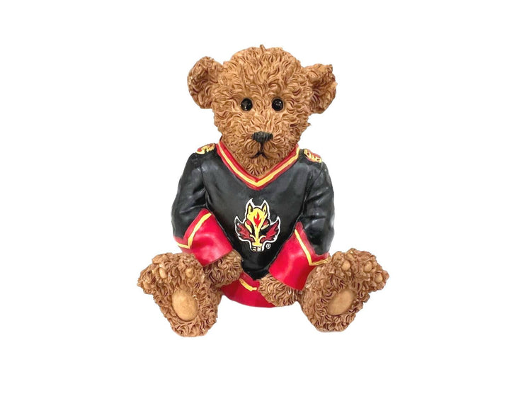 Elby Vintage  Powerplay Teddies NHL Figurine w Box-Calgary Flames "Blasty" Horse