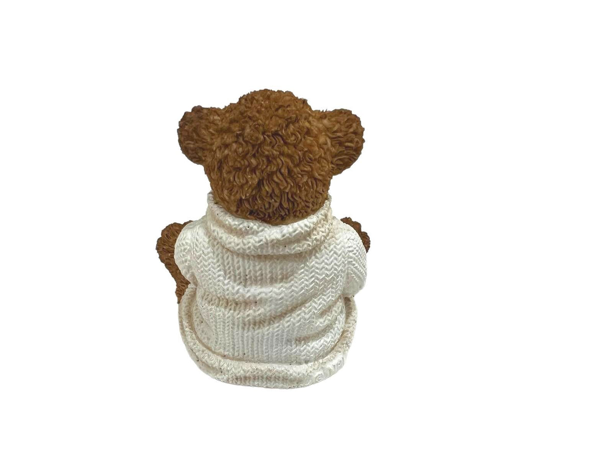 Figurine de hockey Elby Vintage Powerplay Teddies Ourson avec boîte - Detroit Red Wings