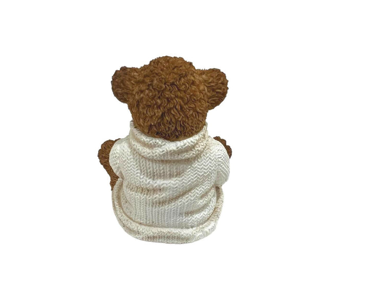 Figurine de hockey Elby Vintage Powerplay Teddies Ourson avec boîte - Detroit Red Wings