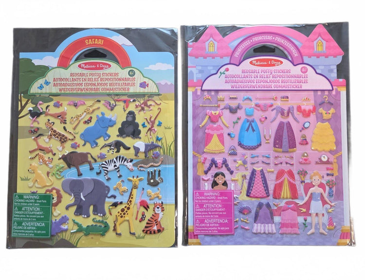 Melissa & Doug reusable sticker pad, animals
