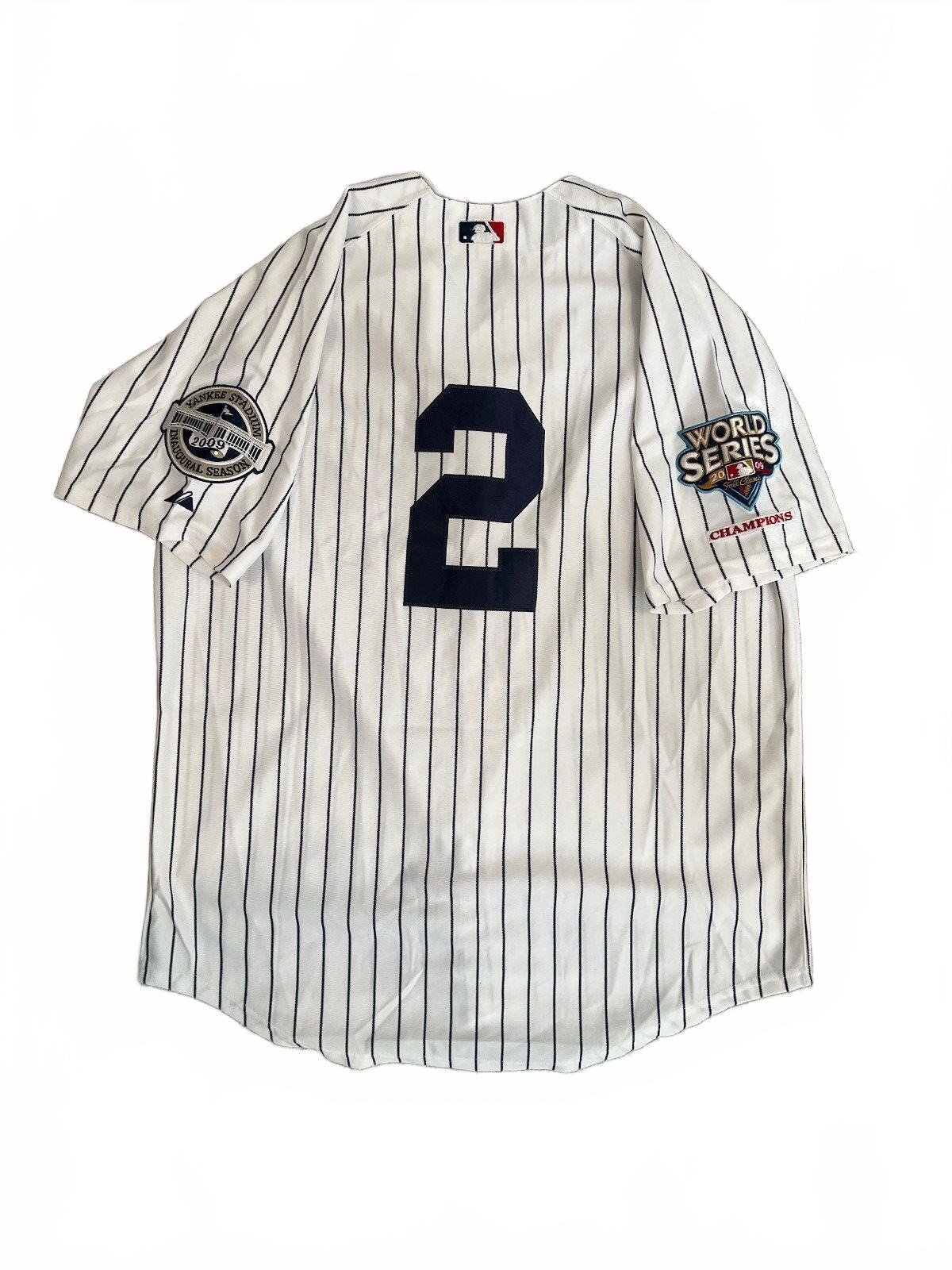 Majestic Athletic MLB New York Yankees Derek Jeter #2 2009 Jersey Size 3XL