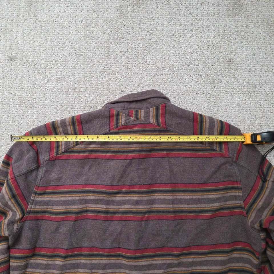 Chemise en flanelle à manches longues et rayures Pendleton pour homme, taille XL