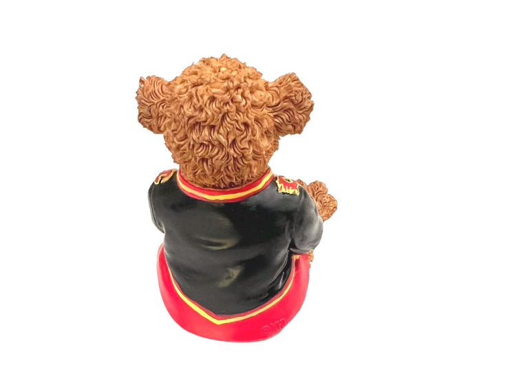 Elby Vintage  Powerplay Teddies NHL Figurine w Box-Calgary Flames "Blasty" Horse