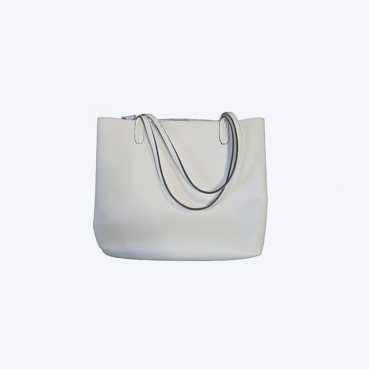 DKNY White Tote Handbag