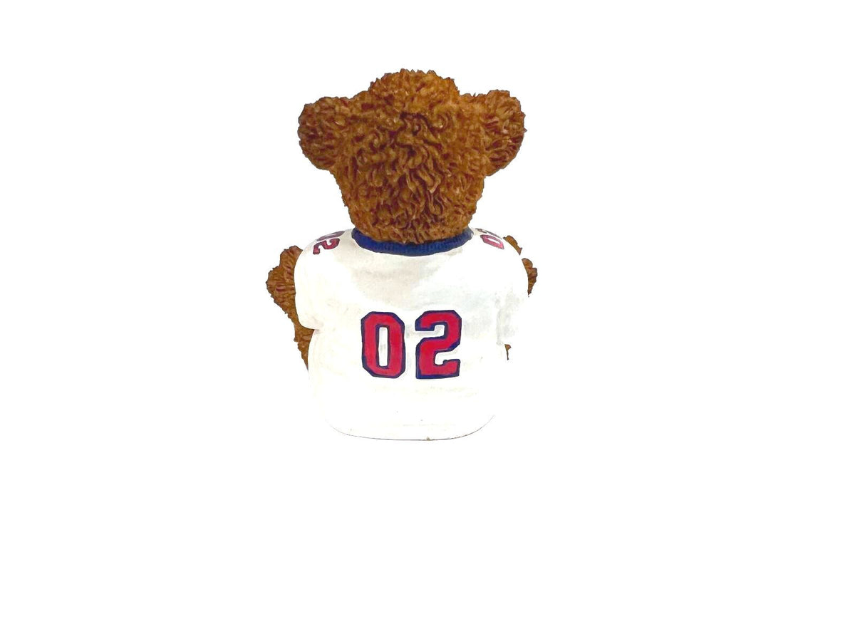 Figurine d’ours NFL Elby Vintage Powerplay avec boîte - New York Giants